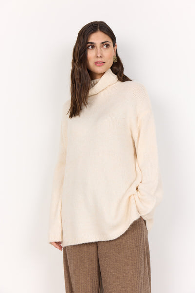 SC-GUNNA 6 Pullover Creme