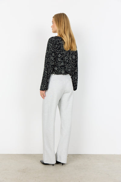 SC-MARICA AOP 347 Bluse Schwarz