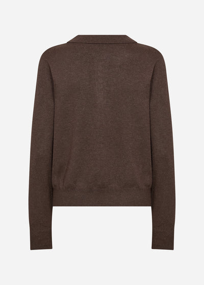 SC-DOLLIE 799 Pullover Dunkelbraun