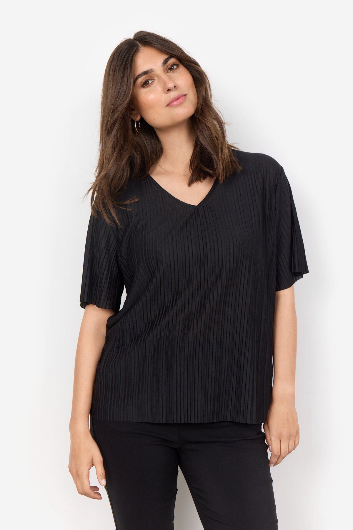 SC-KIRIT 19 Bluse Schwarz