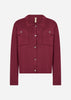 SC-DOLLIE 835 Cardigan Dunkelrot