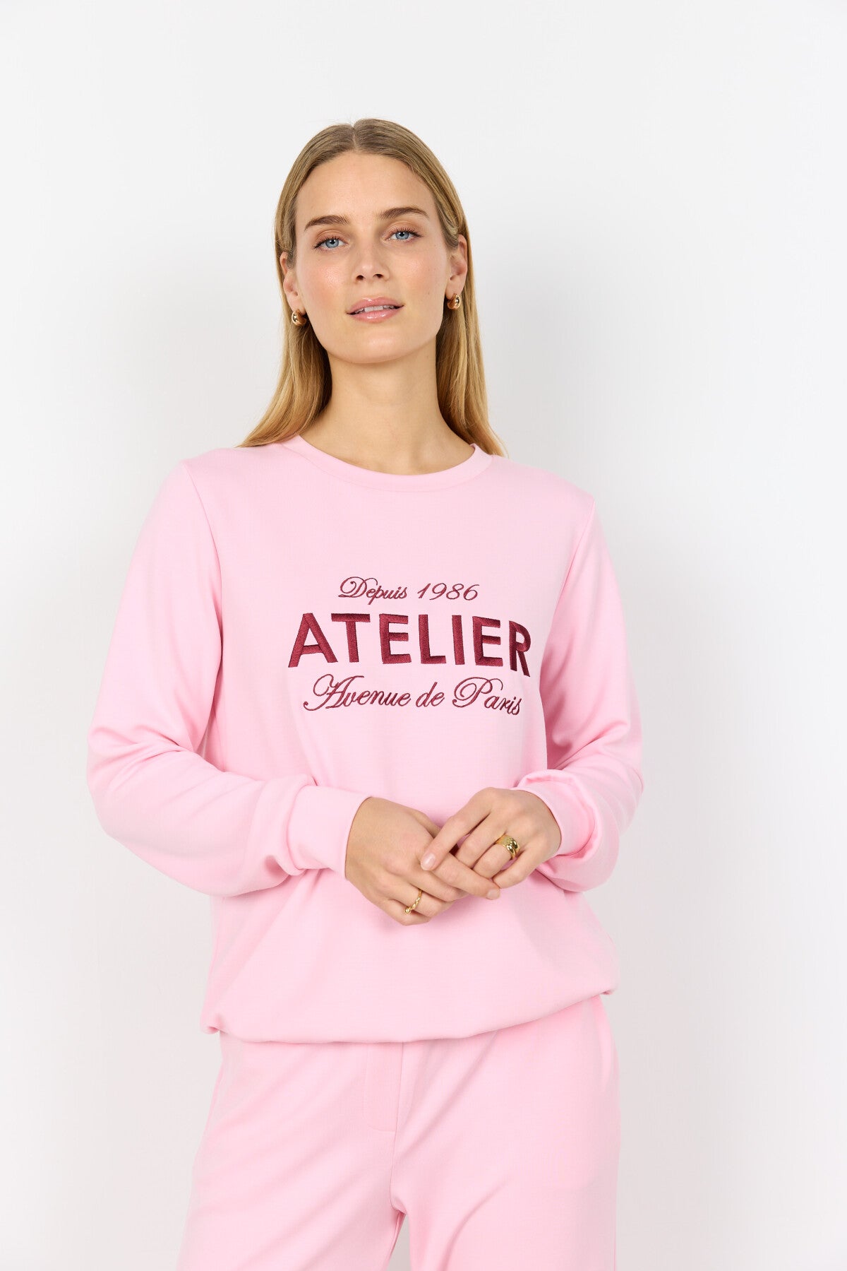 SC-BANU 281 Sweatshirt Hellrosa