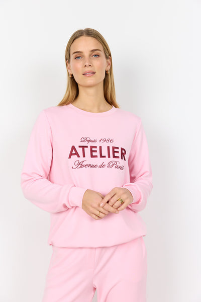SC-BANU 281 Sweatshirt Hellrosa