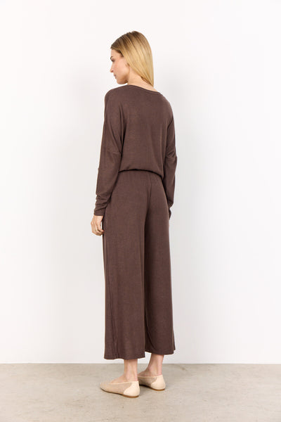 SC-BIARA 1 Bluse Dunkelbraun