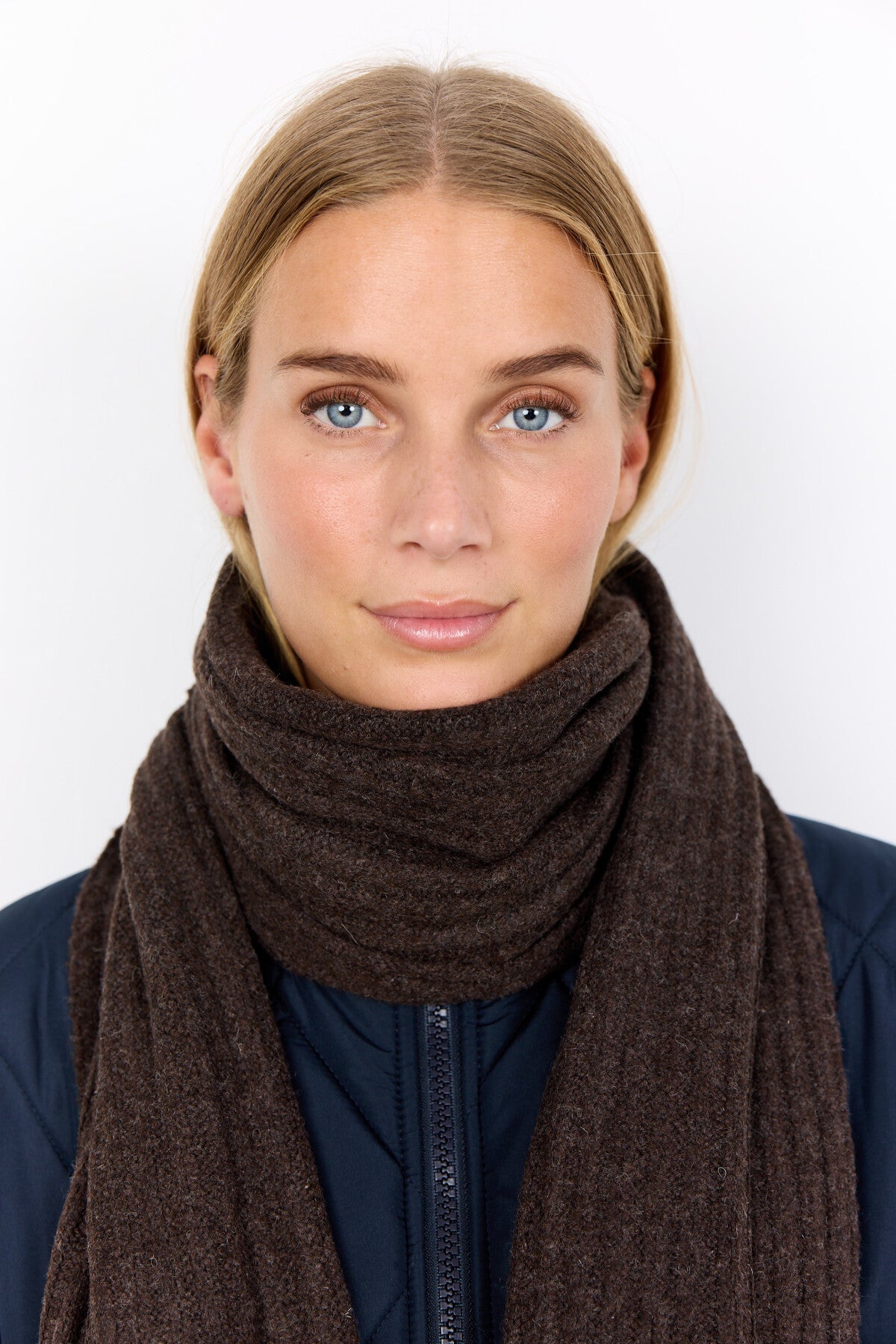 SC-SELANA 5 Schal Dunkelbraun