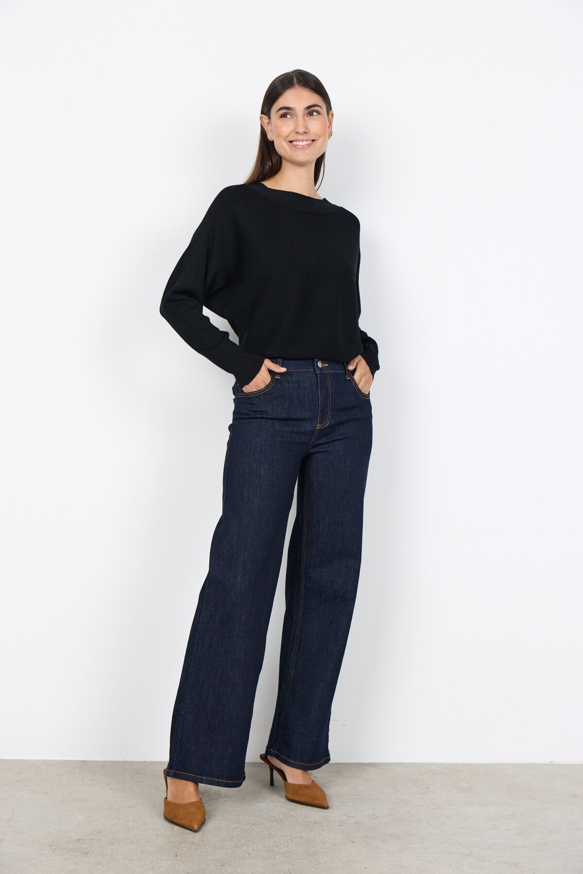 SC-DOLLIE 663 Pullover Schwarz