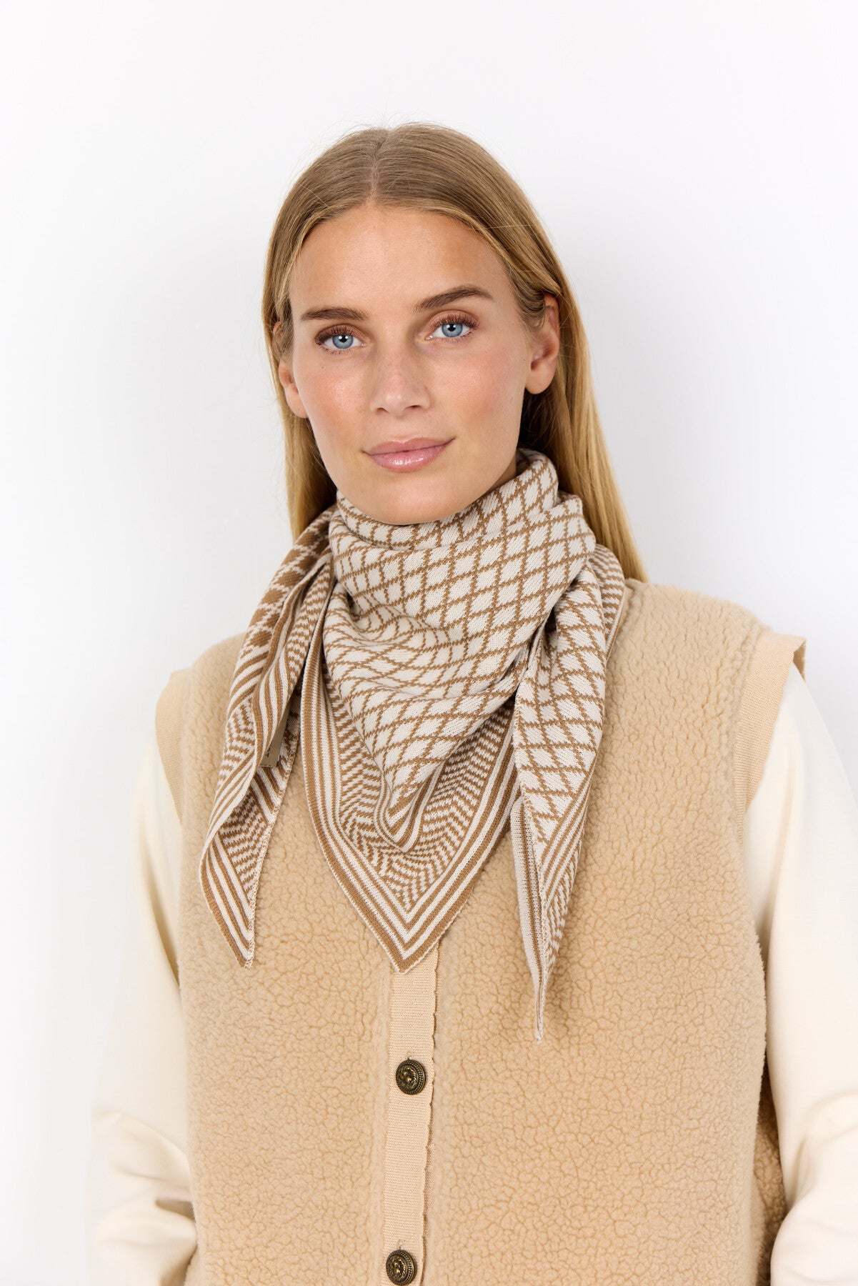 SC-BUKET 13 Schal Creme