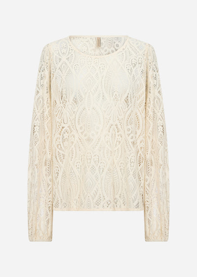 SC-VAHIDA 2 Bluse Creme