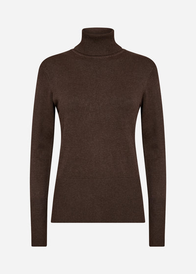 SC-DOLLIE 145 Pullover Dunkelbraun