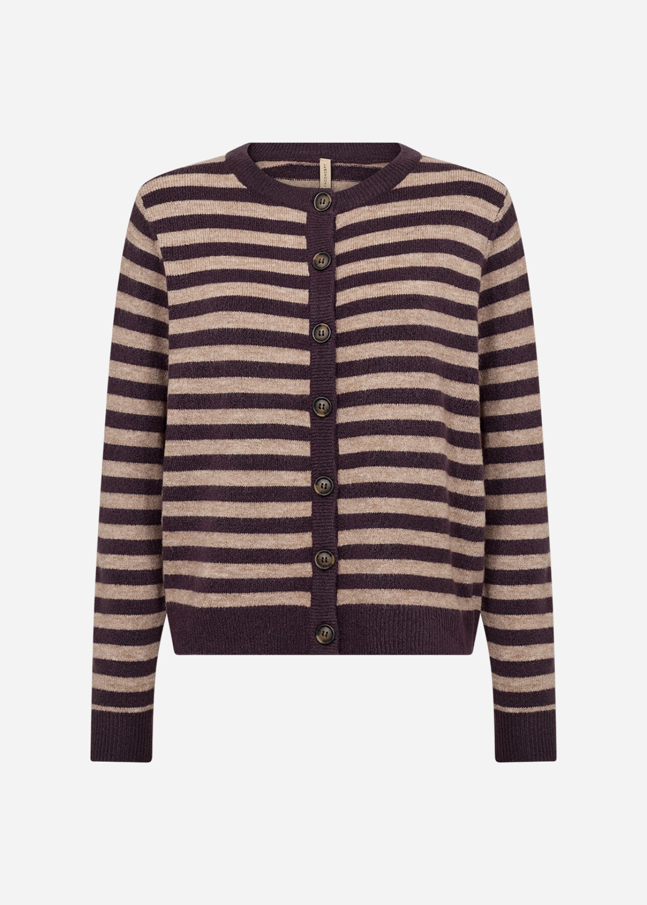 SC-ORLEAN STRIPE 13 Cardigan Violett
