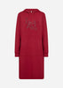 SC-BANU 259 Kleid Dunkelrot