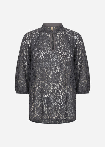 SC-NILLA 3 Bluse Dunkelgrau