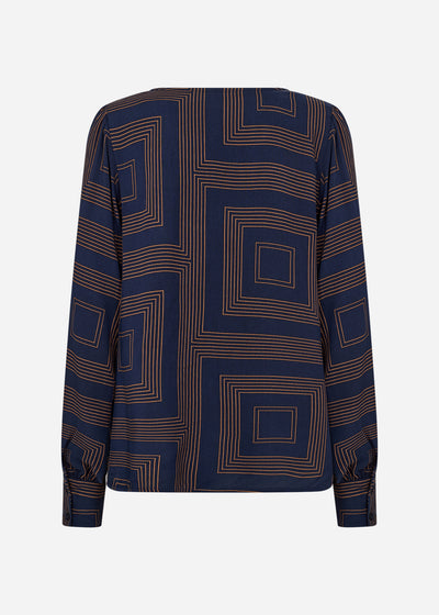 SC-ANNABEL 1 Bluse Dunkelblau