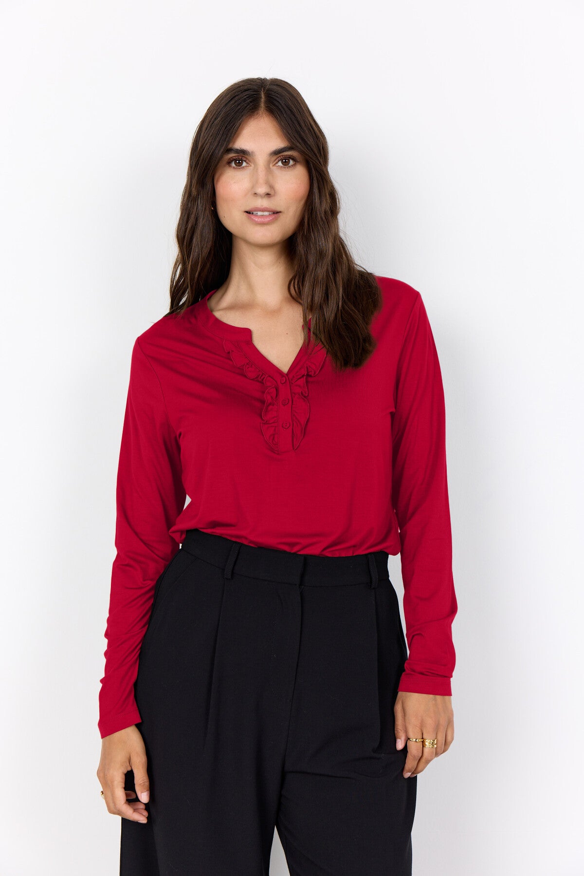 SC-MARICA 339 Bluse Dunkelrot