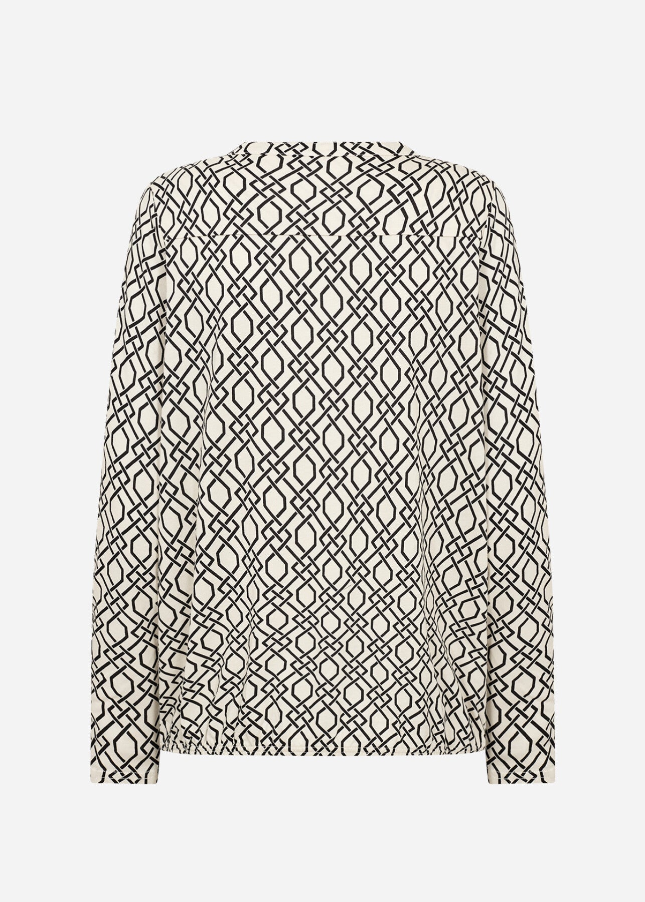 SC-FELICITY AOP 530 Bluse Creme