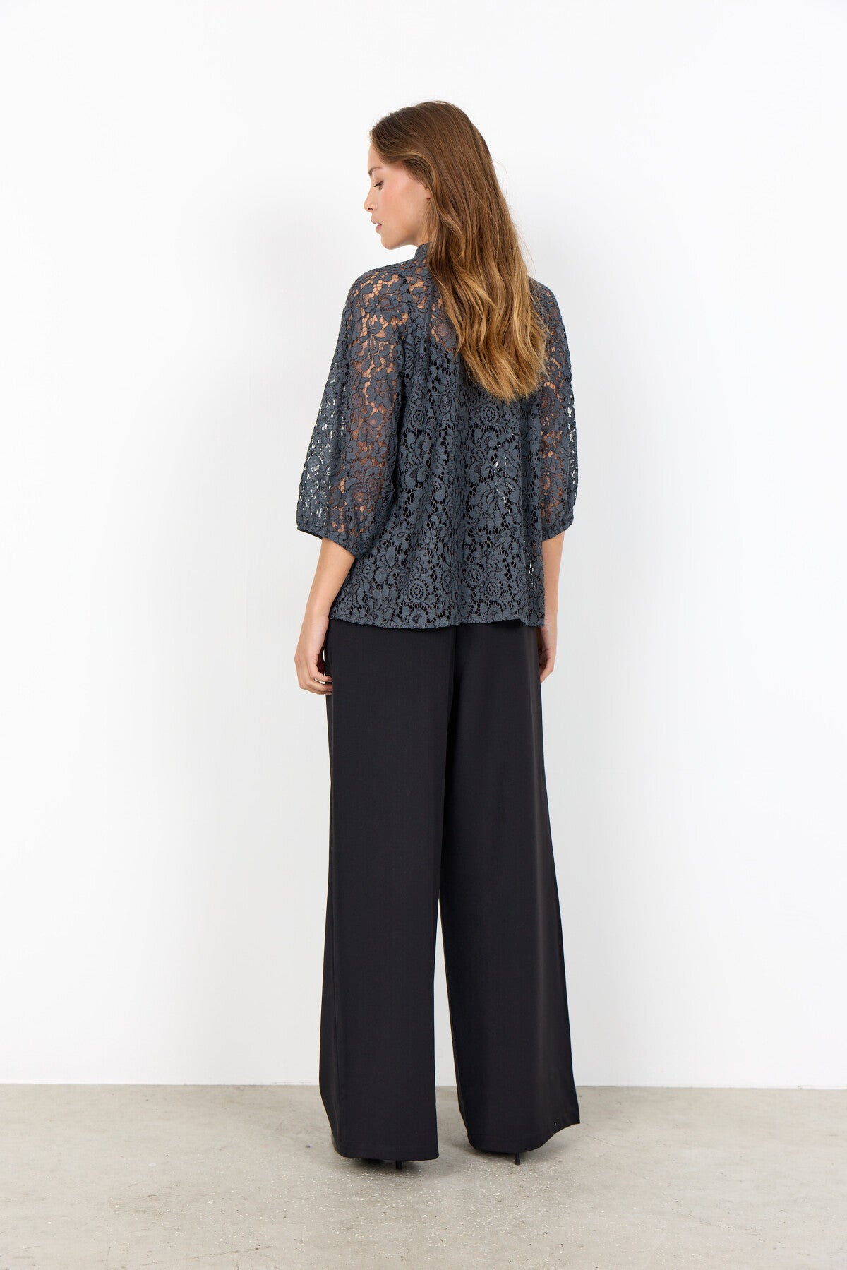 SC-NILLA 3 Bluse Dunkelgrau