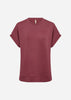 SC-BANU 245 T-shirt Dunkelrot
