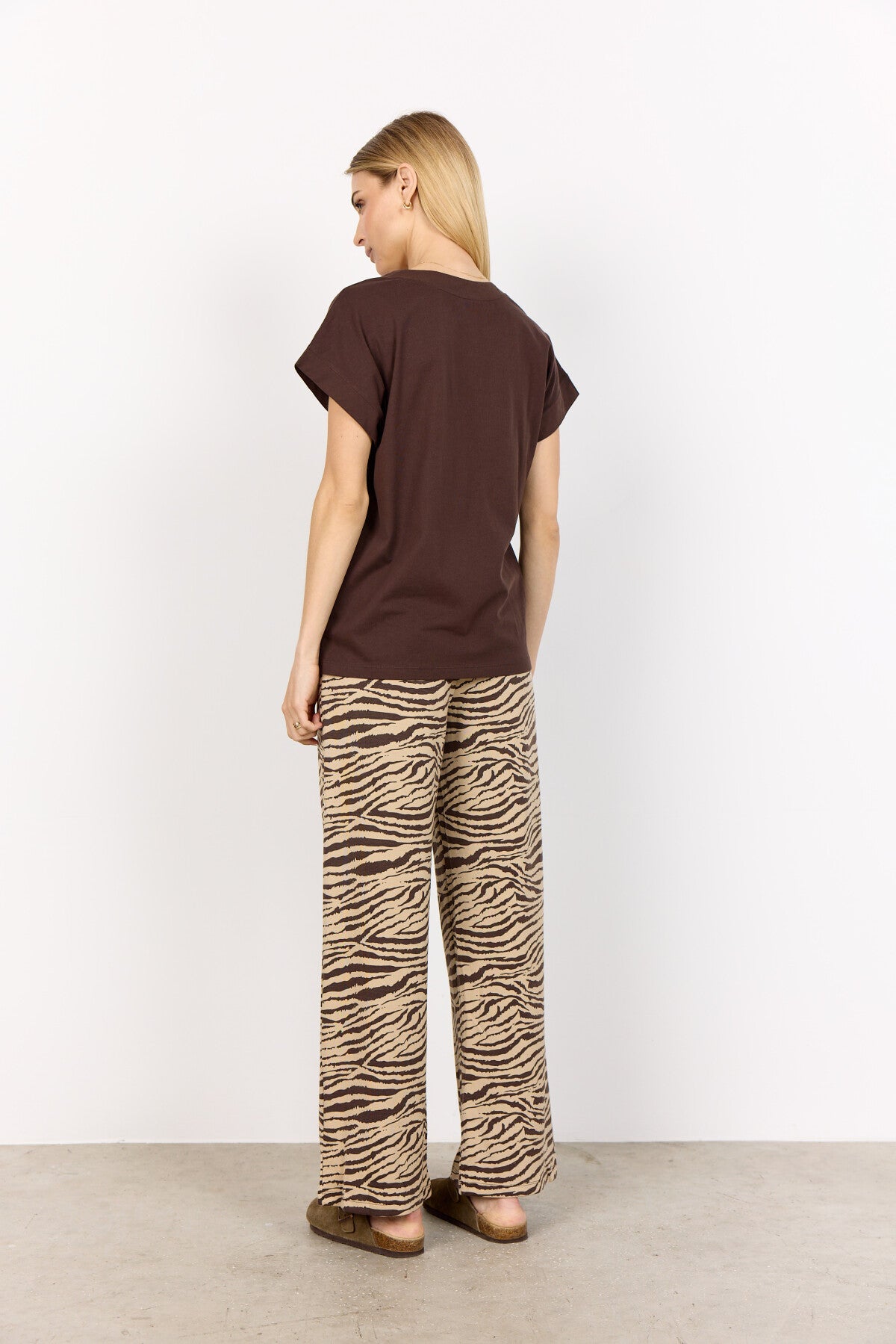 SC-DERBY 27 T-shirt Dunkelbraun