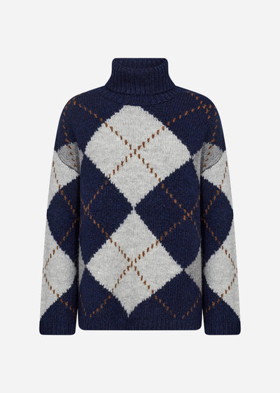 SC-ACACIE 2 Pullover Dunkelblau