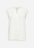 SC-CANNIE SOLID 1 T-shirt Wollweiß