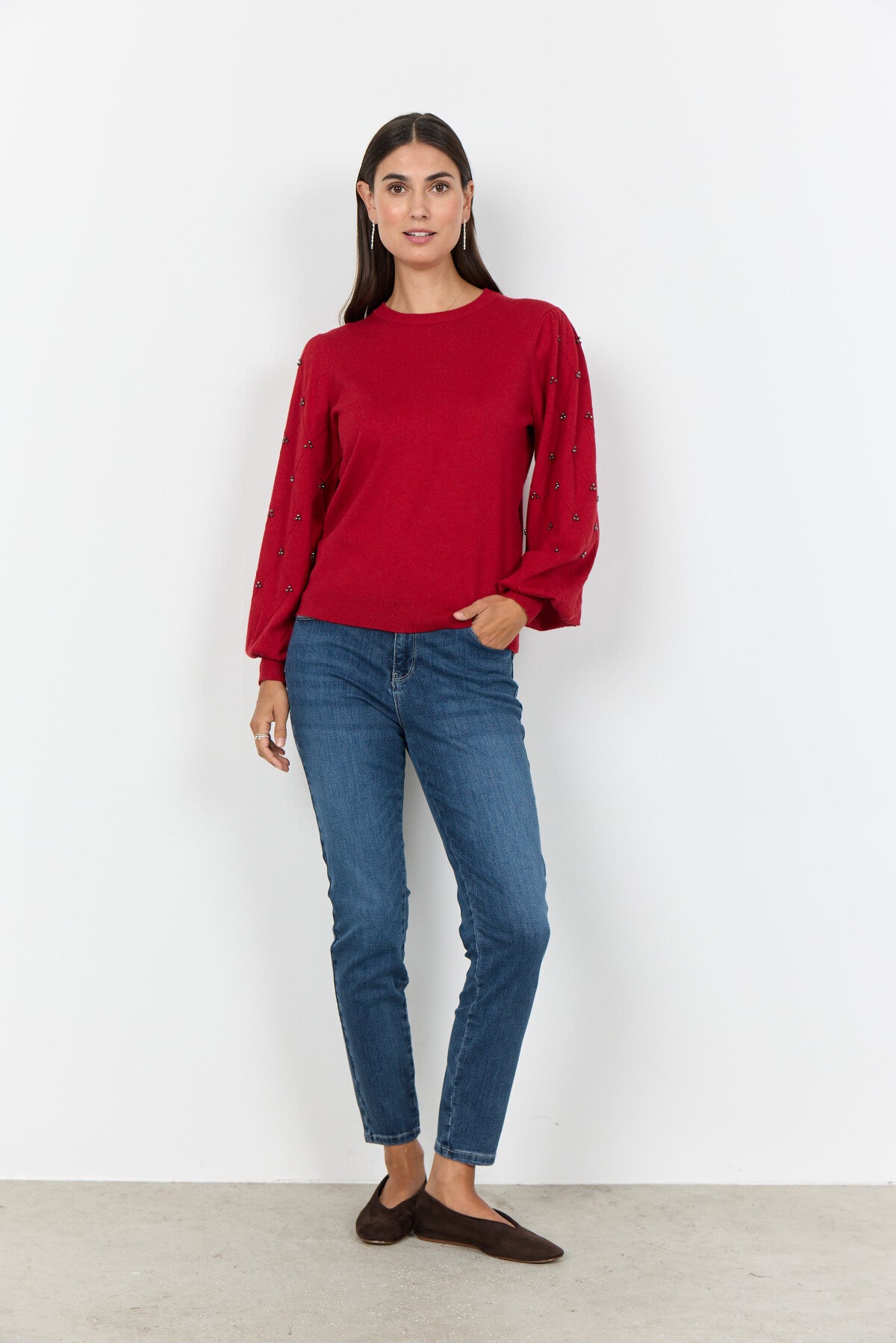 SC-DOLLIE 802 Pullover Rot