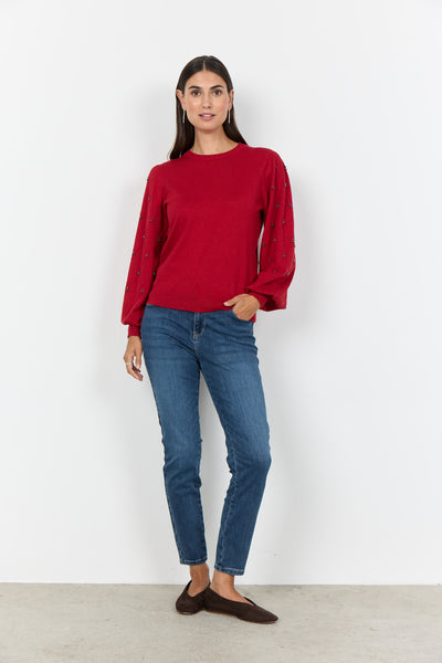 SC-DOLLIE 802 Pullover Rot