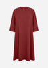 SC-BANU 331 Kleid Rubinrot