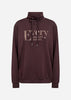 SC-BANU 318 Sweatshirt Dunkle Pflaume