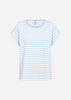SC-RINA STRIPE 18 T-shirt Hellblau