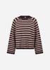 SC-ORLEAN STRIPE 14 Pullover Violett
