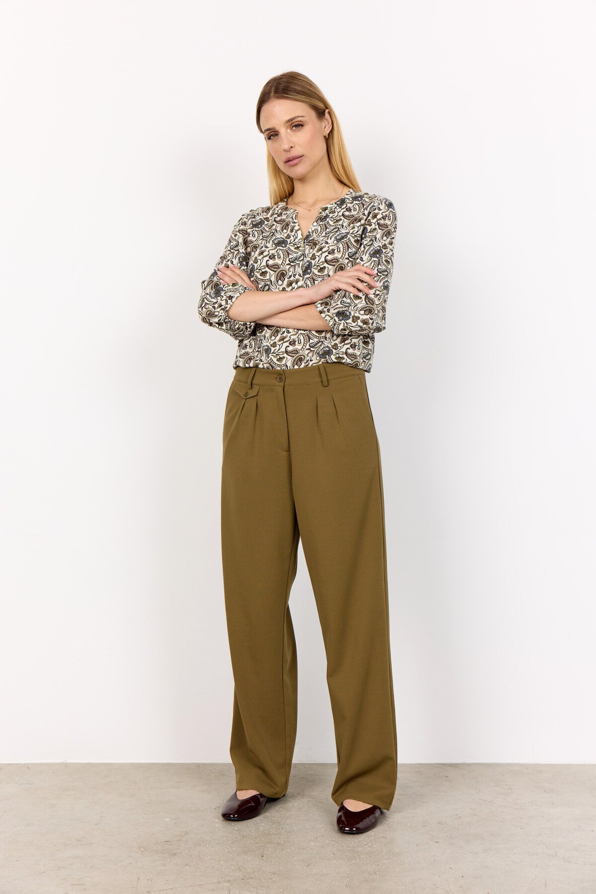 SC-SAMEA 2 Bluse Oliv