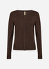 SC-DOLLIE 446 Cardigan Dunkelbraun