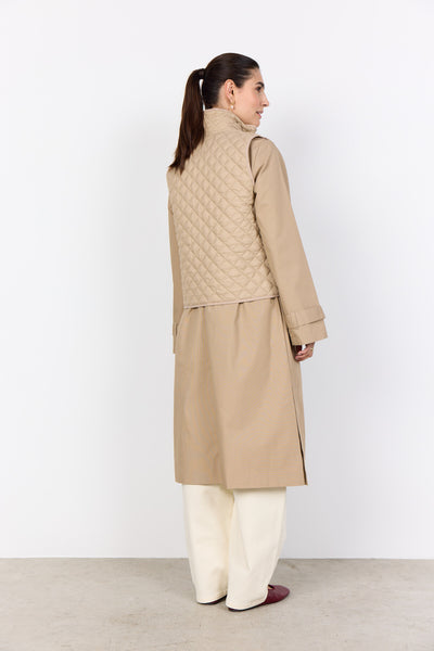 SC-BENETE 1 Weste Dunkler Sand