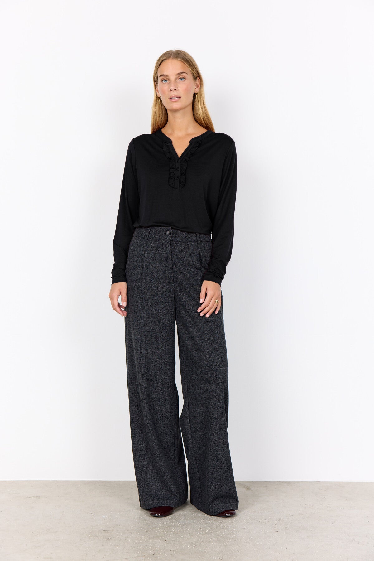 SC-MARICA 339 Bluse Schwarz