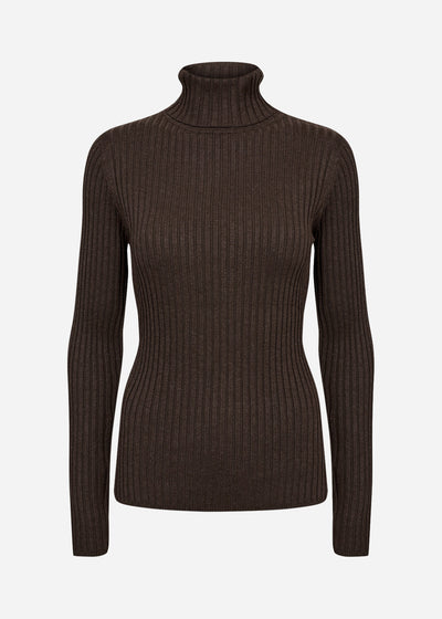 SC-DOLLIE 483 Pullover Dunkelbraun