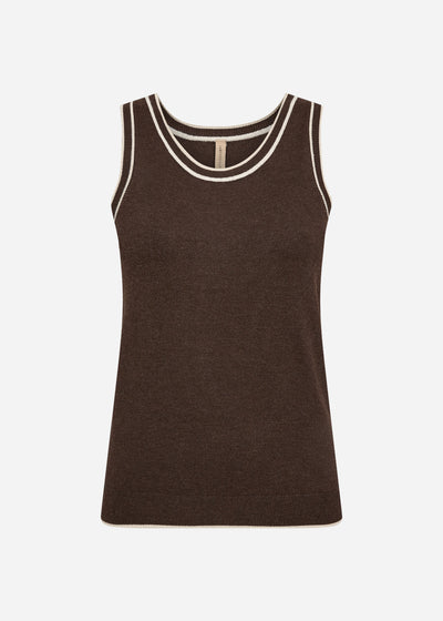 SC-DOLLIE 763 Top Dunkelbraun