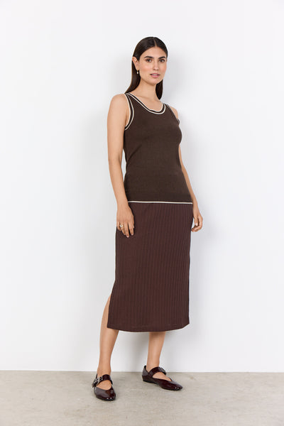 SC-DOLLIE 763 Top Dunkelbraun