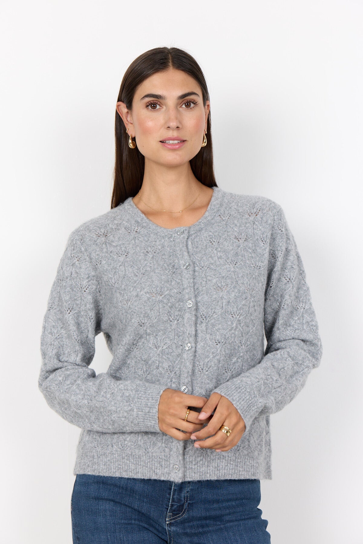 SC-VIKI 2 Cardigan Grau