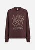 SC-BANU 317 Sweatshirt Dunkle Pflaume