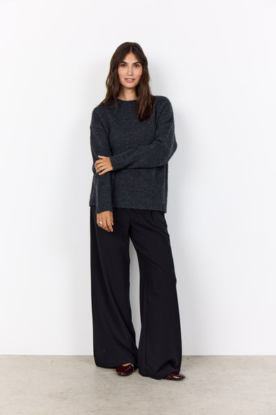 SC-GUNNA 1 Pullover Dunkelgrau