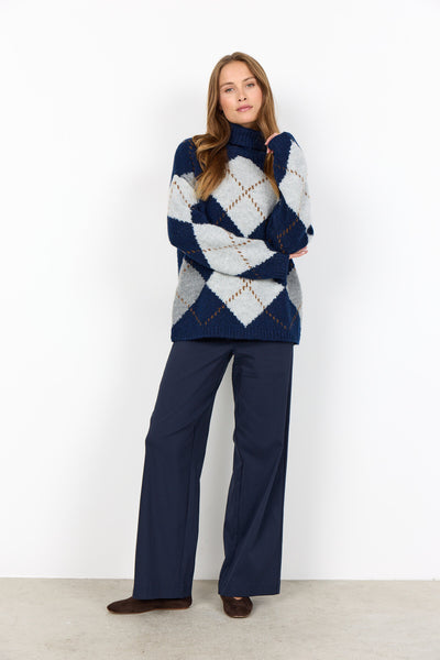 SC-ACACIE 2 Pullover Dunkelblau