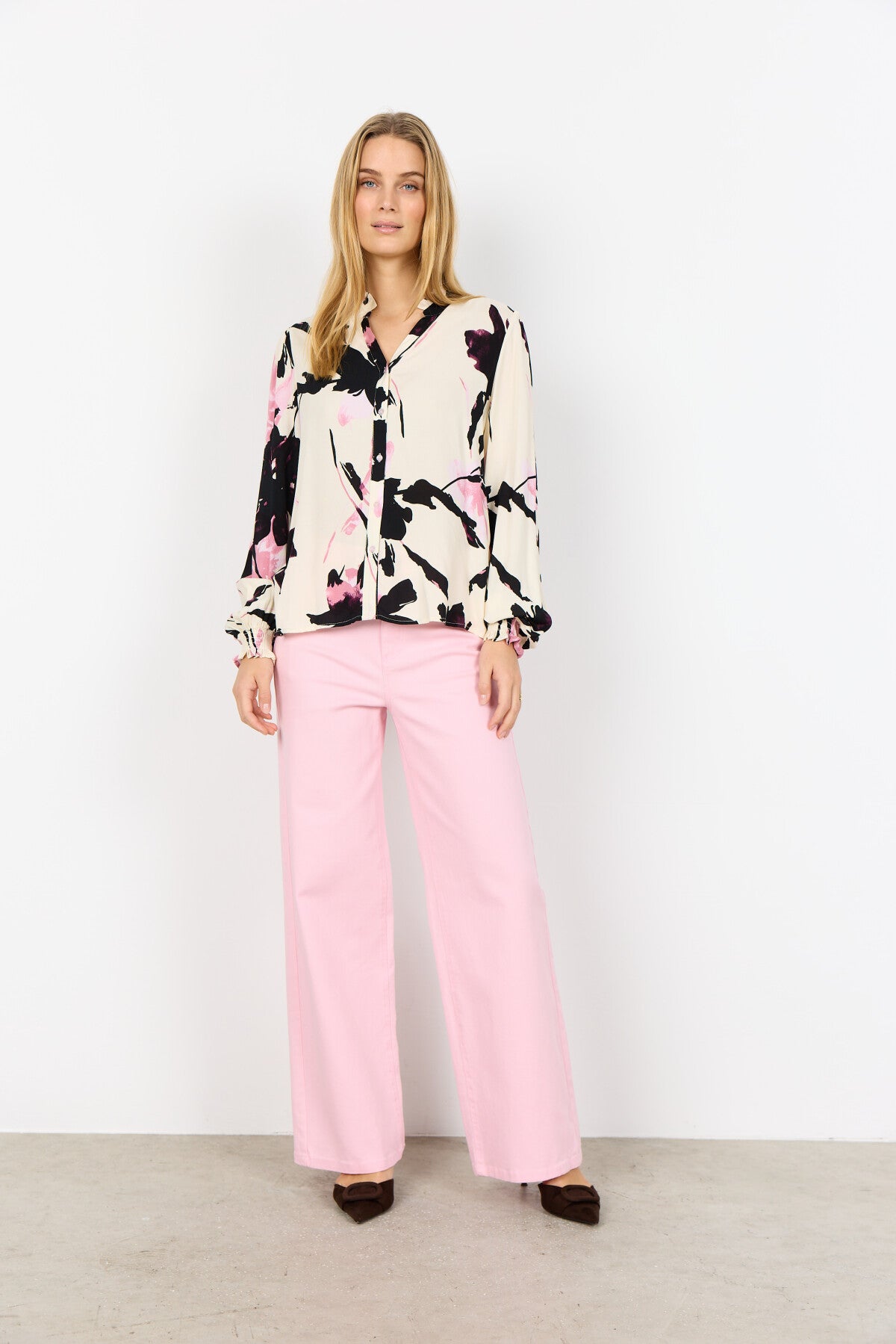 SC-BENE 1 Hemd Hellrosa