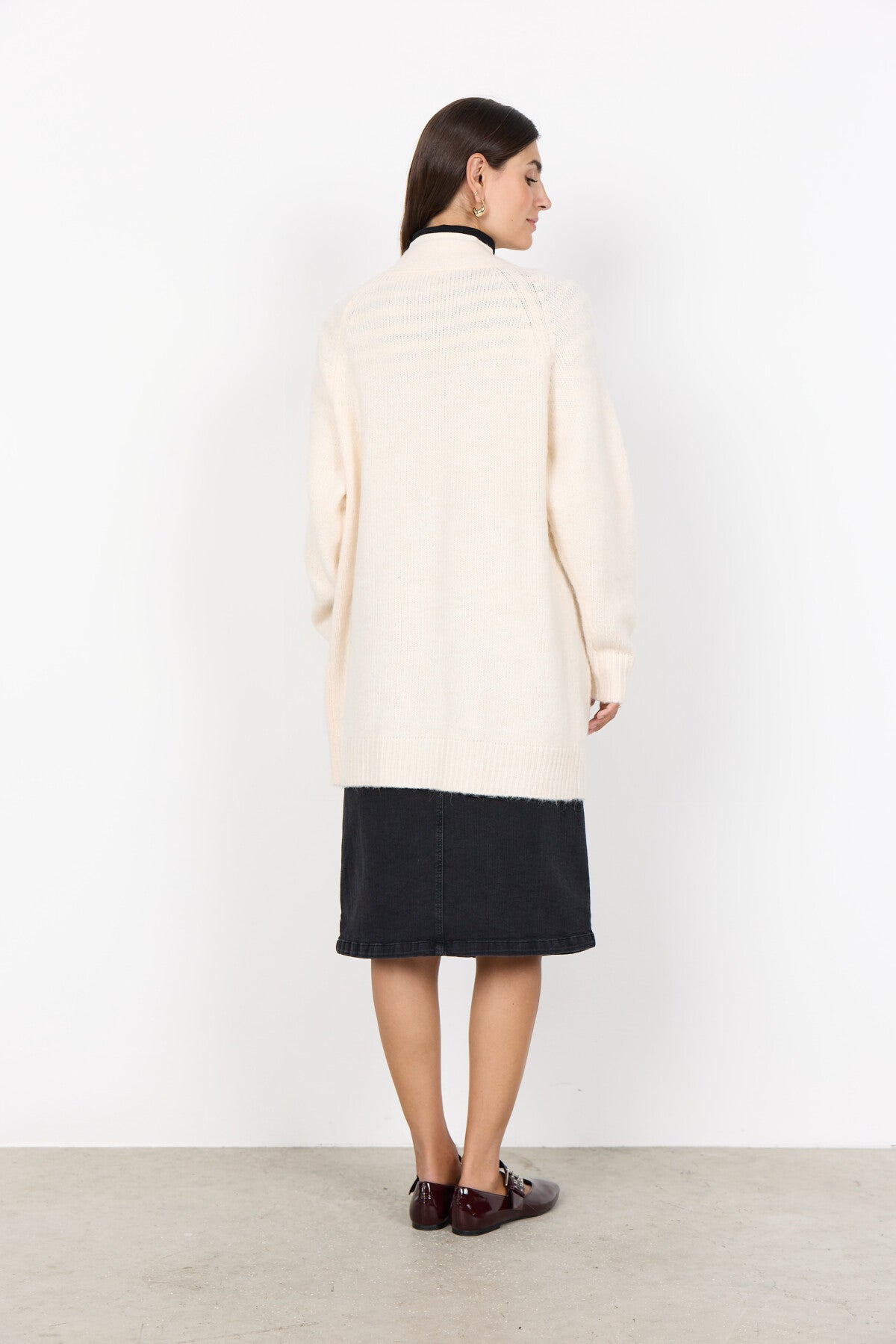 SC-GUNNA 13 Cardigan Creme