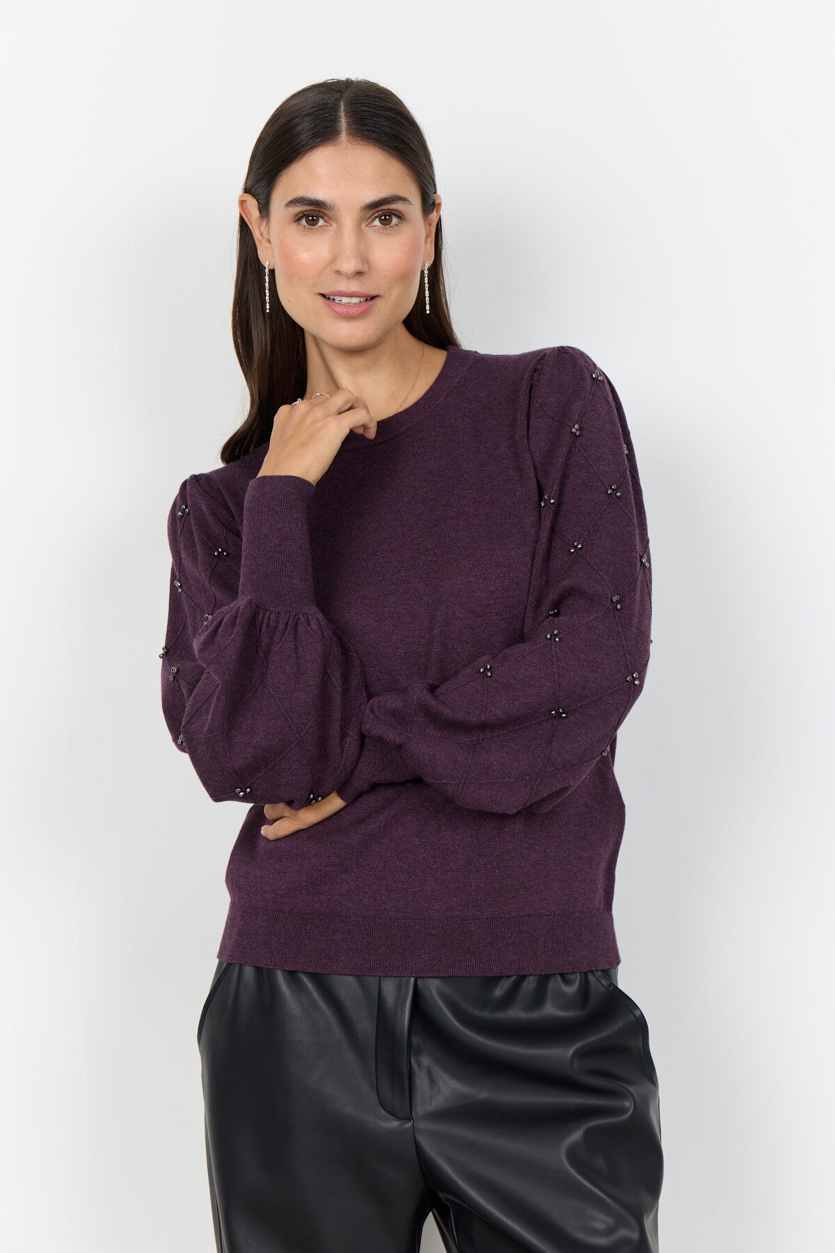 SC-DOLLIE 802 Pullover Violett
