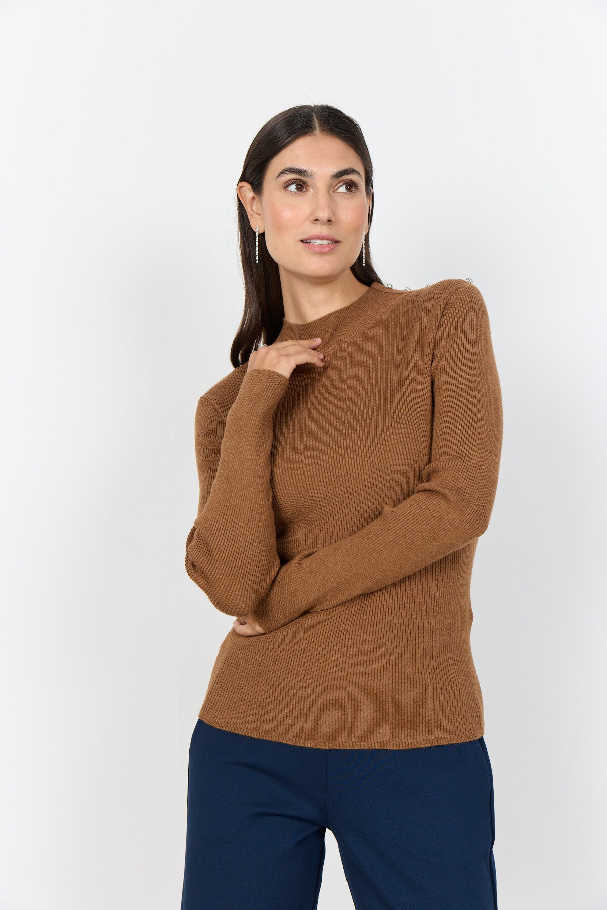 SC-DOLLIE 806 Pullover Braun