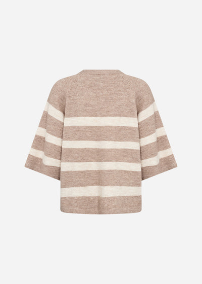 SC-ORLEAN STRIPE 5 Pullover Sand