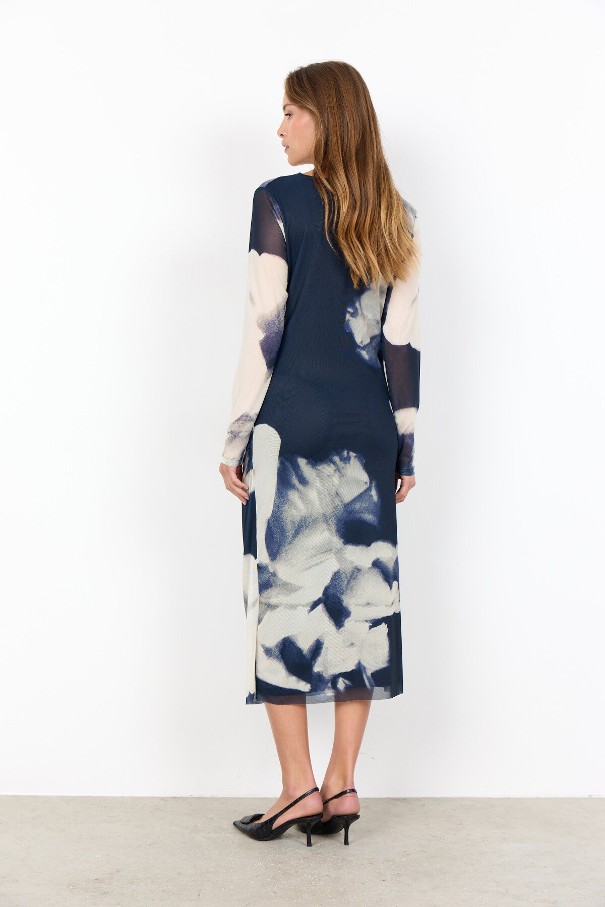 SC-ALDA AOP 59 Kleid Dunkelblau