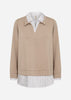 SC-BANU 336 Bluse Sand