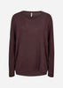 SC-BIARA 1 Bluse Dunkle Pflaume