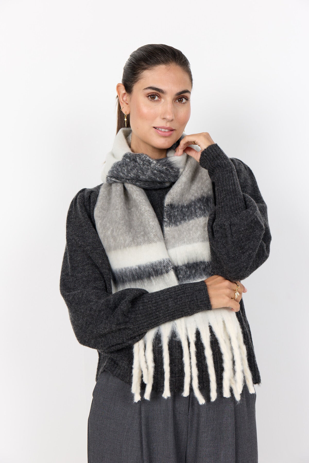 SC-SENELLA 1 Schal Schwarz